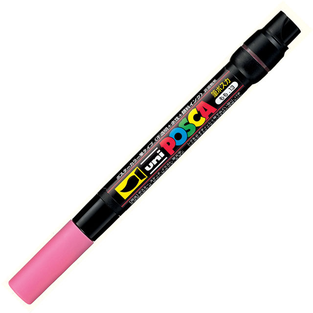 Buy ACRYLIC MARKER POSCA PC-8K BROAD CHISEL METALLIC PINK
