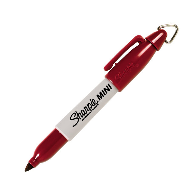 15 couleurs Sharpie Marqueur permanent mini stylo porte