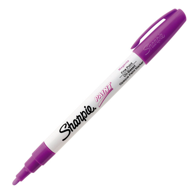 Sharpie Paint Marker FINE Tip Pens OIL BASED. Most surfaces Indoor & Outdoor - Picture 6 of 12