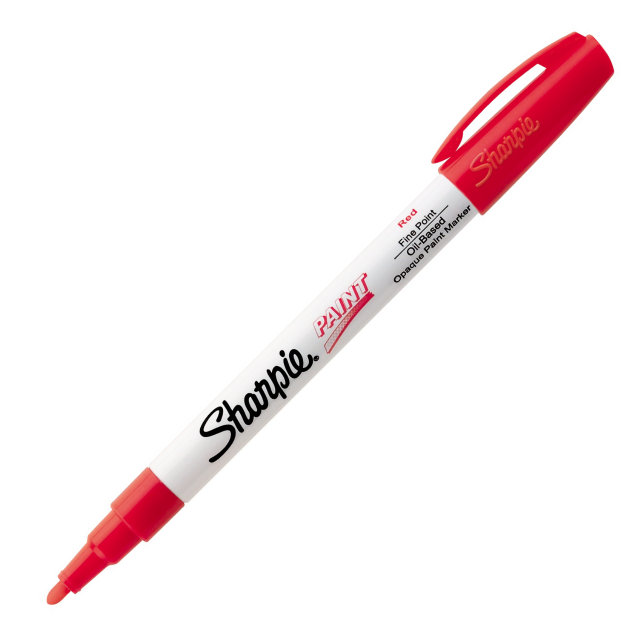 Sharpie Paint Marker FINE Tip Pens OIL BASED. Most surfaces Indoor & Outdoor - Picture 9 of 12