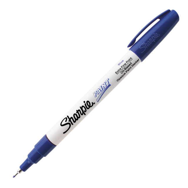 Sharpie Paint Marker EXTRA FINE Tip Pens OIL BASED Most surface Indoor & Outdoor - Picture 3 of 8
