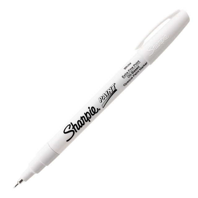 Sharpie Paint Marker EXTRA FINE Tip Pens OIL BASED Most surface Indoor & Outdoor - Picture 7 of 8