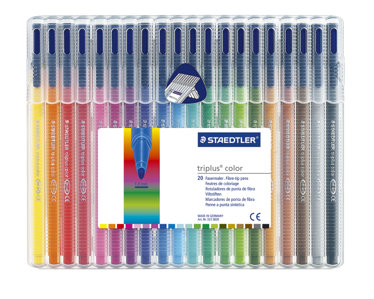 coloured felt tip pens