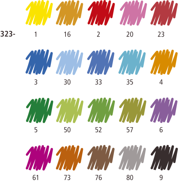 staedtler triplus color fibre tip pen 20 colours available staedtler triplus color chart